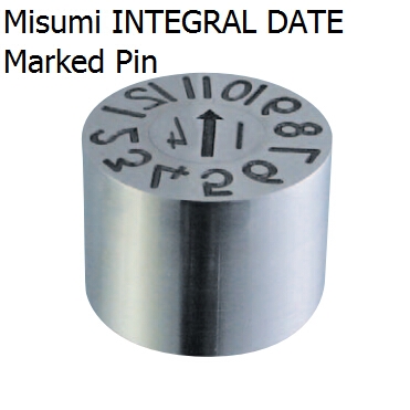 INTEGRAL DATE MARKED PINS